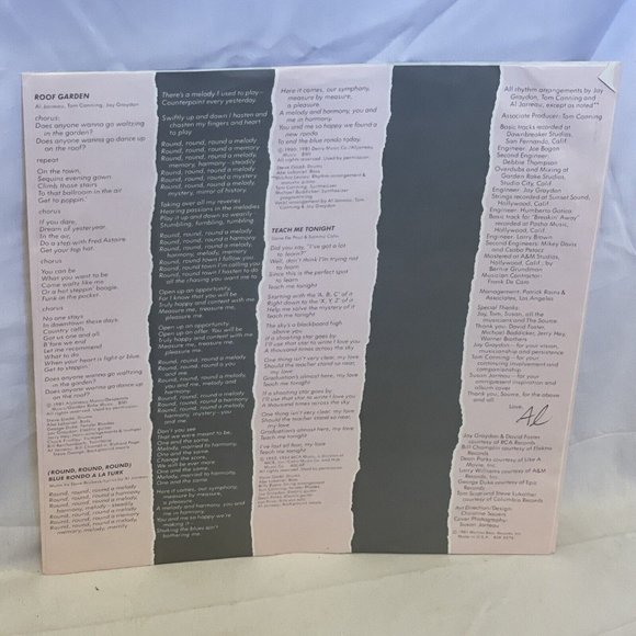 Al Jarreau Breakin' Away (Vinyl, 1981) Warner Bros Records BSK 3576 VG Album LP - Picture 7 of 11